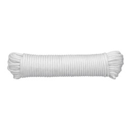 PIO-630P Piola de poliéster diamante de 6 mm x 30 m blanca, Fiero