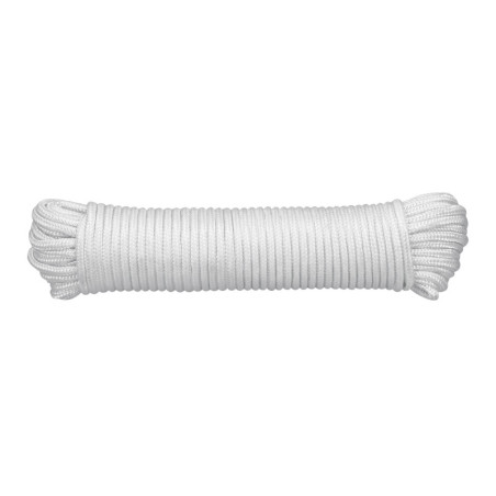 PIO-630P Piola de poliéster diamante de 6 mm x 30 m blanca, Fiero