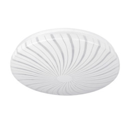 PLA-301LC Luminario LED 8 W tipo plafón decorativo luz cálida, Volteck