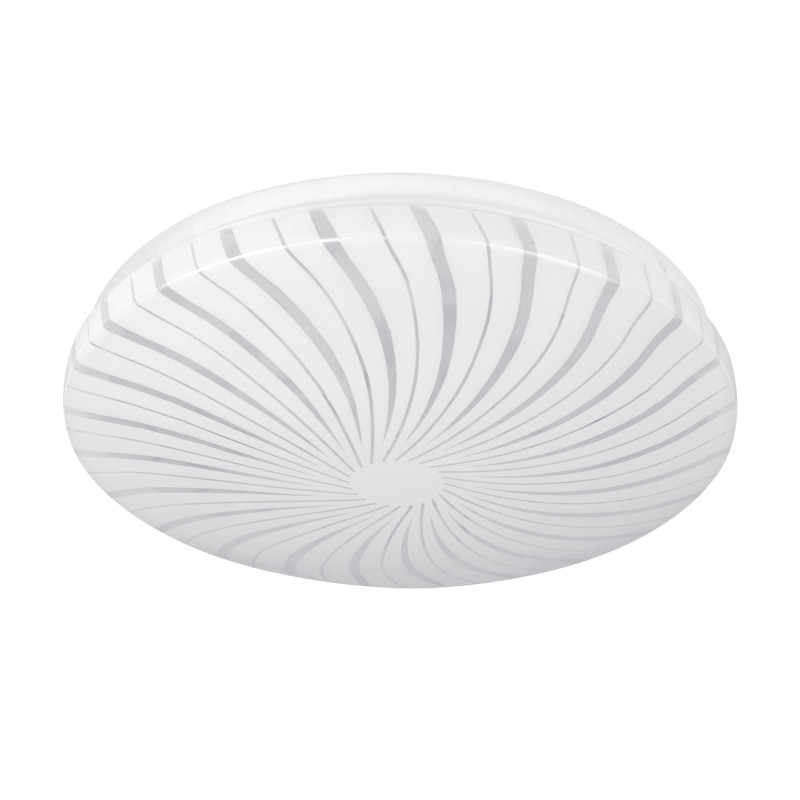 PLA-301LC Luminario LED 8 W tipo plafón decorativo luz cálida, Volteck