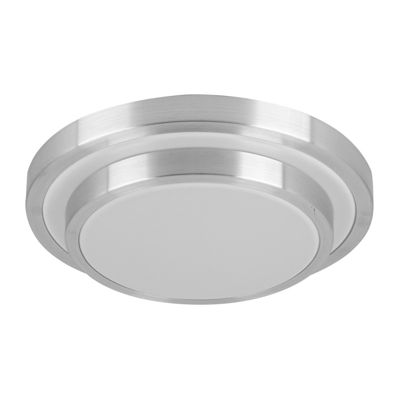 PLA-703L Luminario LED 18 W plafón decorativo metálico luz día, Basic