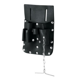 POHE-7CU Porta herramientas de cuero con 7 compartimentos, Truper