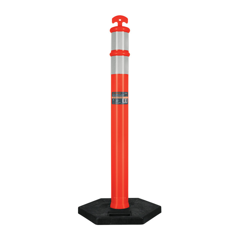 POS-115 Poste delimitador de 115 cm de alto con base y reflejante