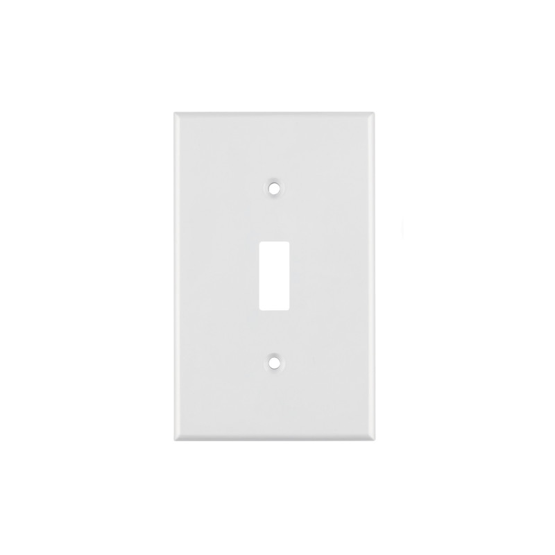 PPAP-SB Placa de ABS para interruptor vertical, Standard, blanco