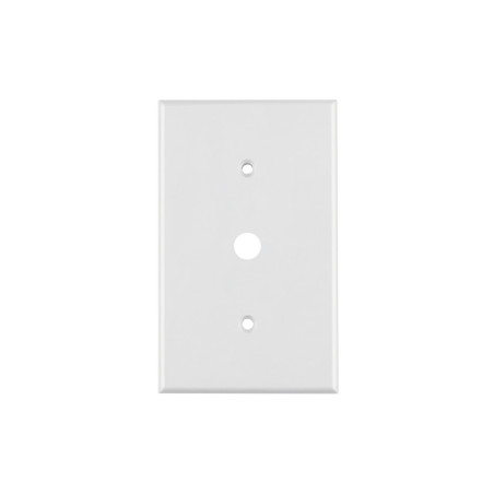 PPDI-SB Placa de ABS para atenuador, Standard, blanco, Volteck