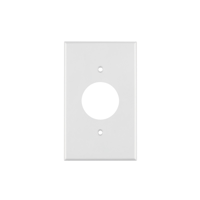 PPSE-SB Placa de ABS para contacto redondo, Standard, blanco
