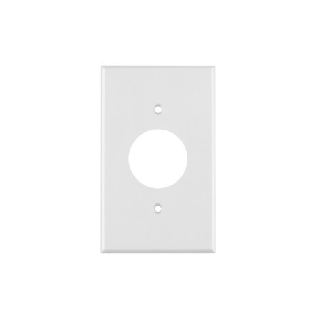 PPSE-SB Placa de ABS para contacto redondo, Standard, blanco