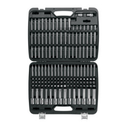 PUN-150 Jgo profesional de puntas y dados con punta p/mécanica 150pz
