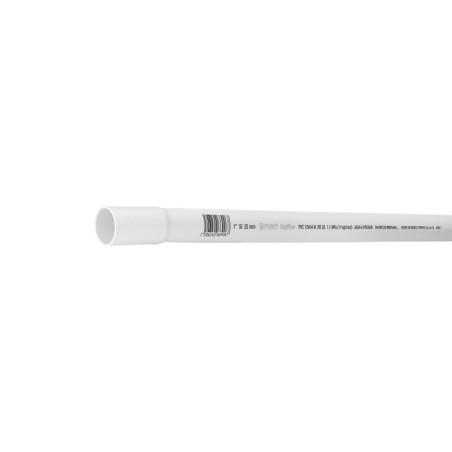 PVC-103 Tubo de 3 m de PVC de 1' hidráulico RD 26, Foset