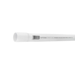 PVC-105 Tubo de 3 m de PVC de 1-1/2' hidráulico RD 26, Foset