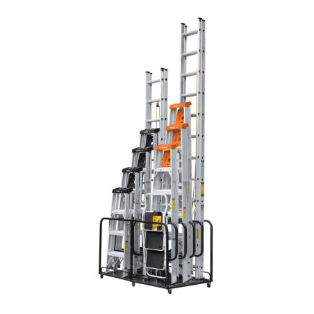R-ESC-D Rack para 10 escaleras, Truper