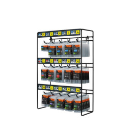 R-PUDE Exhibidor con 90 estuches de puntas para desarmador