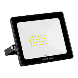 REF-401LC Reflector ultra delgado LED 20 W luz cálida, Volteck Basic