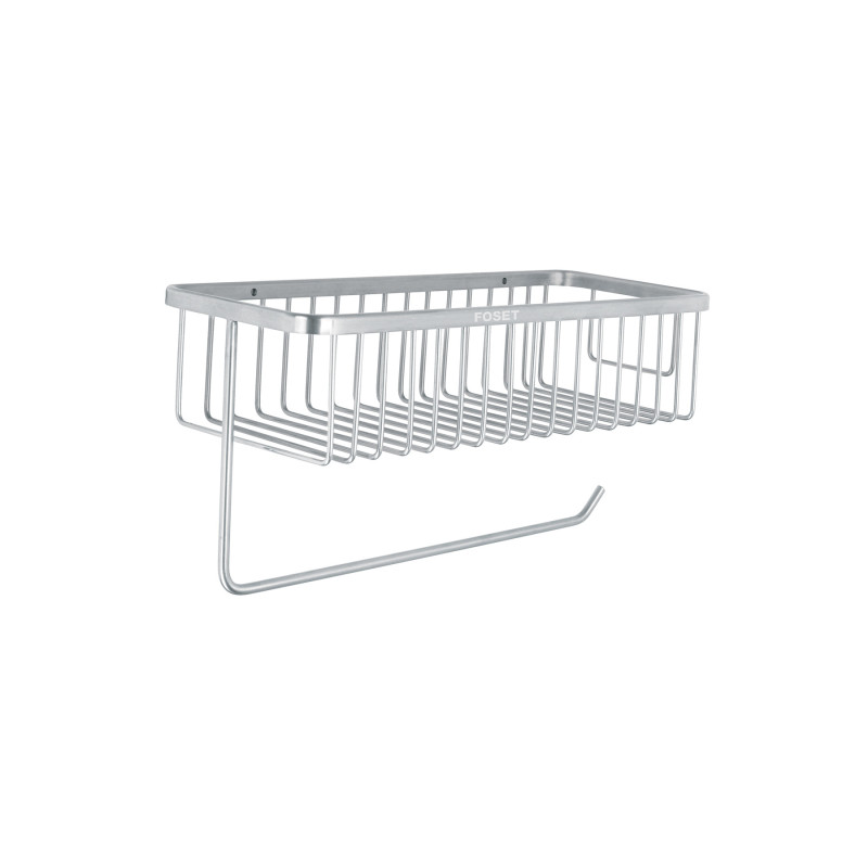 RIA-95 Portarrollo y especiero en cromo para cocina, Foset