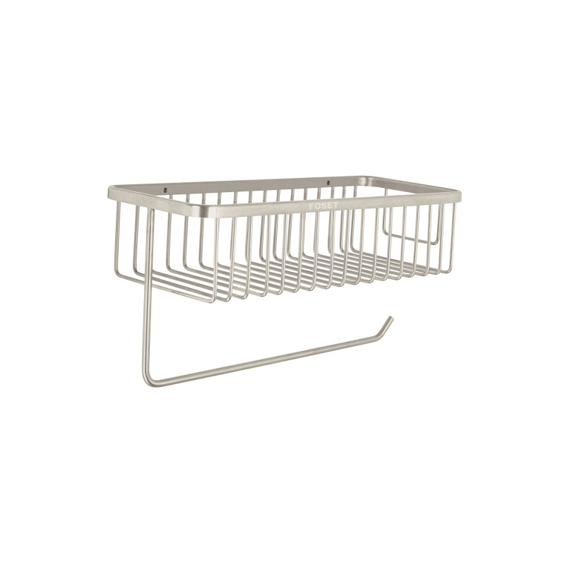 RIA-95N Portarrollo y especiero en satín para cocina, Foset