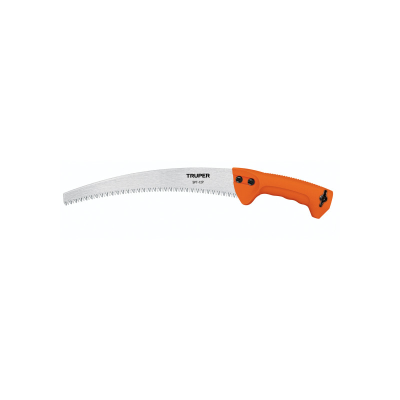 SPT-12P Serrucho de poda 12' hoja curva 6 DPP mango plástico, Truper