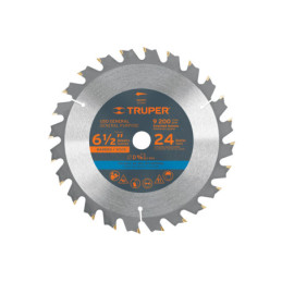 ST-624 Disco sierra 6-1/2' p/madera, 24 dientes con centro 5/8'