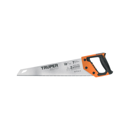 STR-18 Serrucho Rapid 18', 7 DPP, mango Comfort grip, Truper