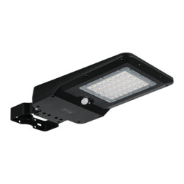 SUB-902L Luminario suburbano de LED 15 W con panel solar, Volteck