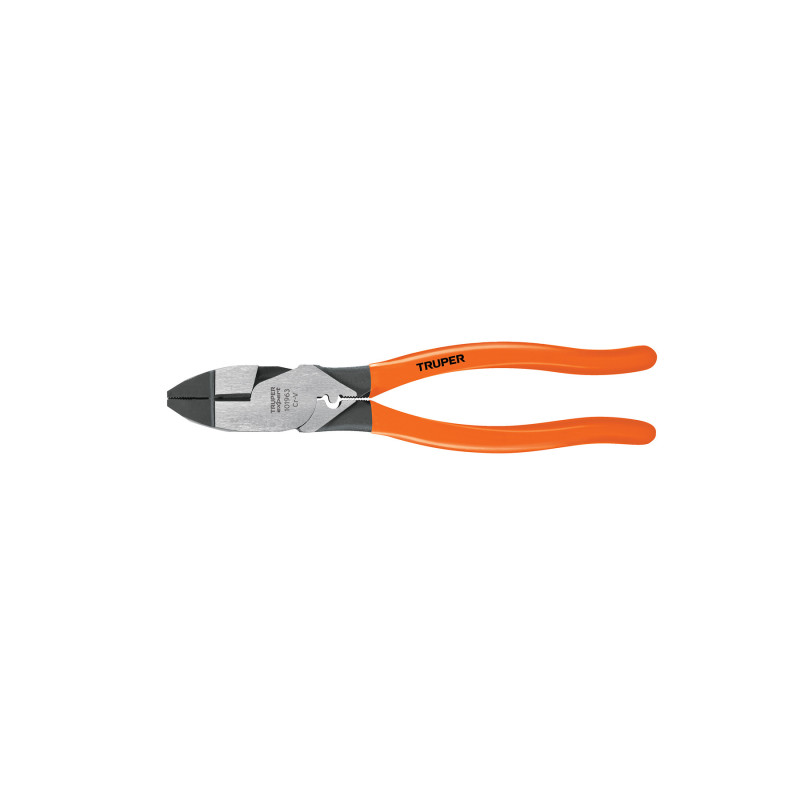 T210-9X Pinza para electricista 9' c/ponchador de terminales, Expert