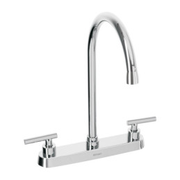 TBF-82 Mezcladora para fregadero, manerales palanca, cromo, Tubig