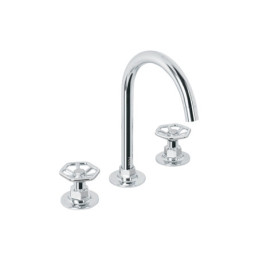 TBM-91 Mezcladora p/lavabo,taladros separados,redondos,cromo,Tubig