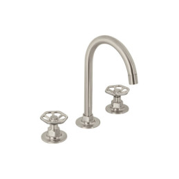 TBM-91N Mezcladora p/lavabo,taladros separados,redondos,satín,Tubig