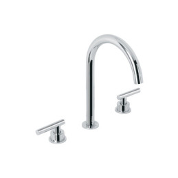 TBM-92 Mezcladora p/lavabo,taladros separados,palanca,cromo,Tubig