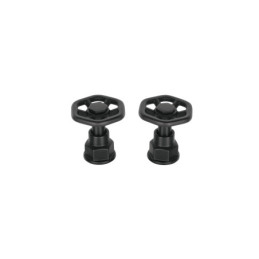 TBMM-61M Juego de 2 manerales para mezcladora, volante, negro, Tubig