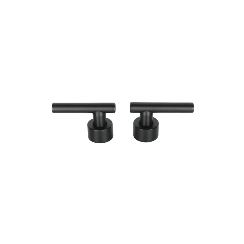 TBMM-62M Juego de 2 manerales para mezcladora, palanca, negro, Tubig
