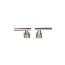 TBMM-62N Juego de 2 manerales para mezcladora, palanca, satín, Tubig