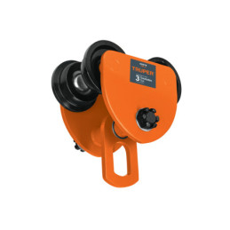 TRO-3 Trole de carga 3 ton para vigas IPS e IPR, ajustable, Truper