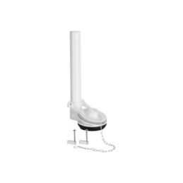 VW-009 Válvula de descarga 2' para WC de 1 pza, cadena inox, Foset