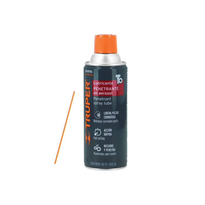 WT-400SP Lubricante penetrante en aerosol 400 ml, Truper