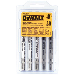 DWA3798T 15 PIECE T-SHANK JIG SAW SET