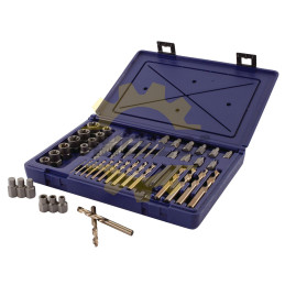 3101010 EXTRACTOR + DRILL BIT 48PC IRWIN