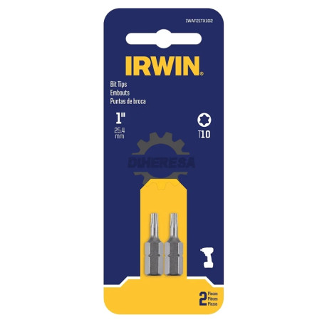 IWAF21TX102 1IN TORX 10 - 2 PACK