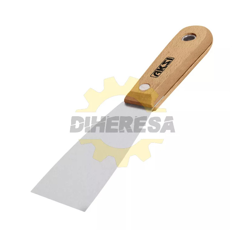 Espatula Flexible Con Mango De Madera De 5"