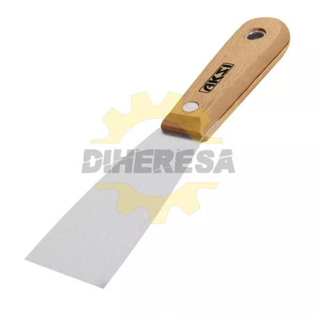 Espatula Flexible Con Mango De Madera De 5"