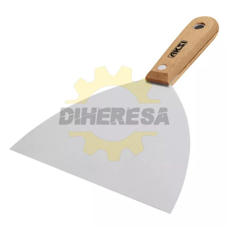 Espatula Rigida Con Mango De Madera De 2"
