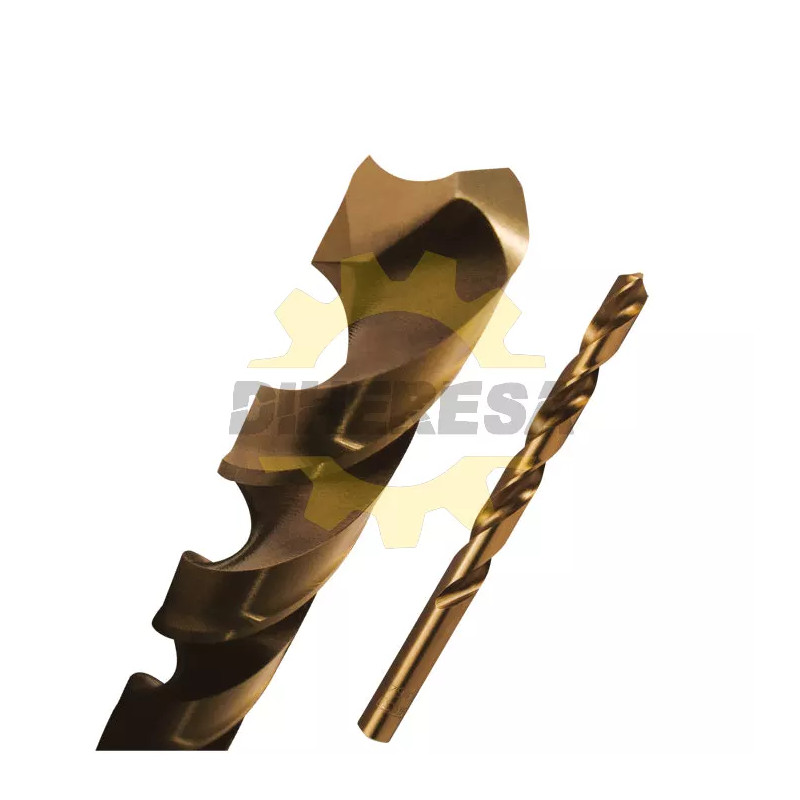 Broca De Alta Velocidad De 5/32" Dorada, En Blister