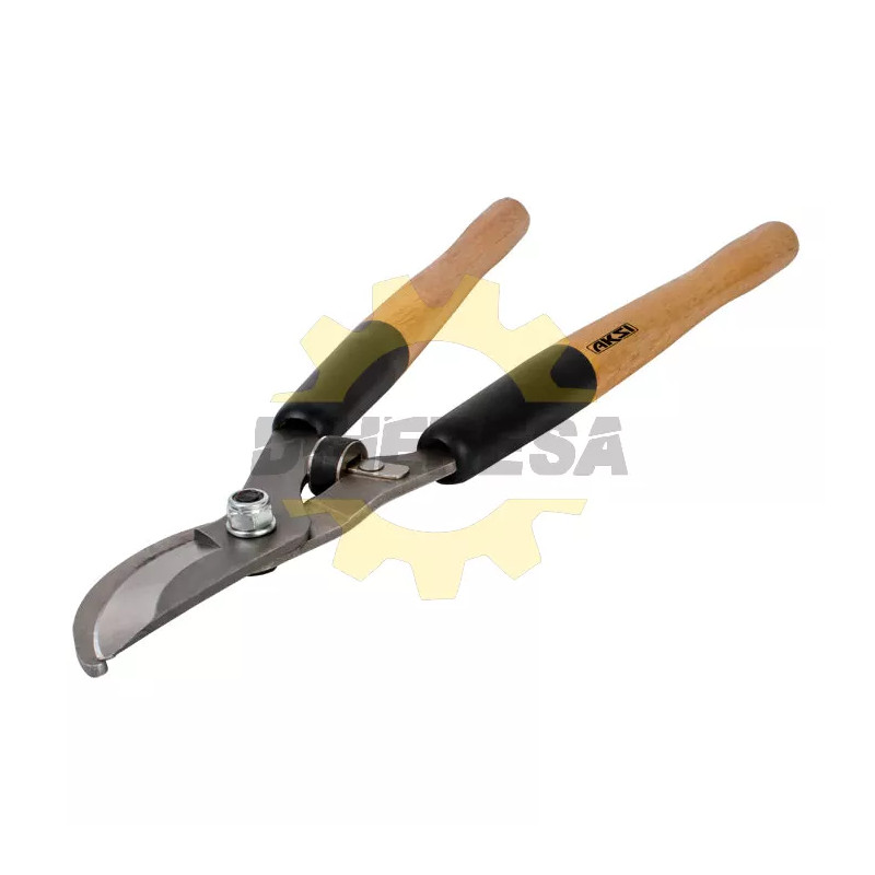 Tijera De Poda Para Ramas De 21" Con Mangos De Madera
