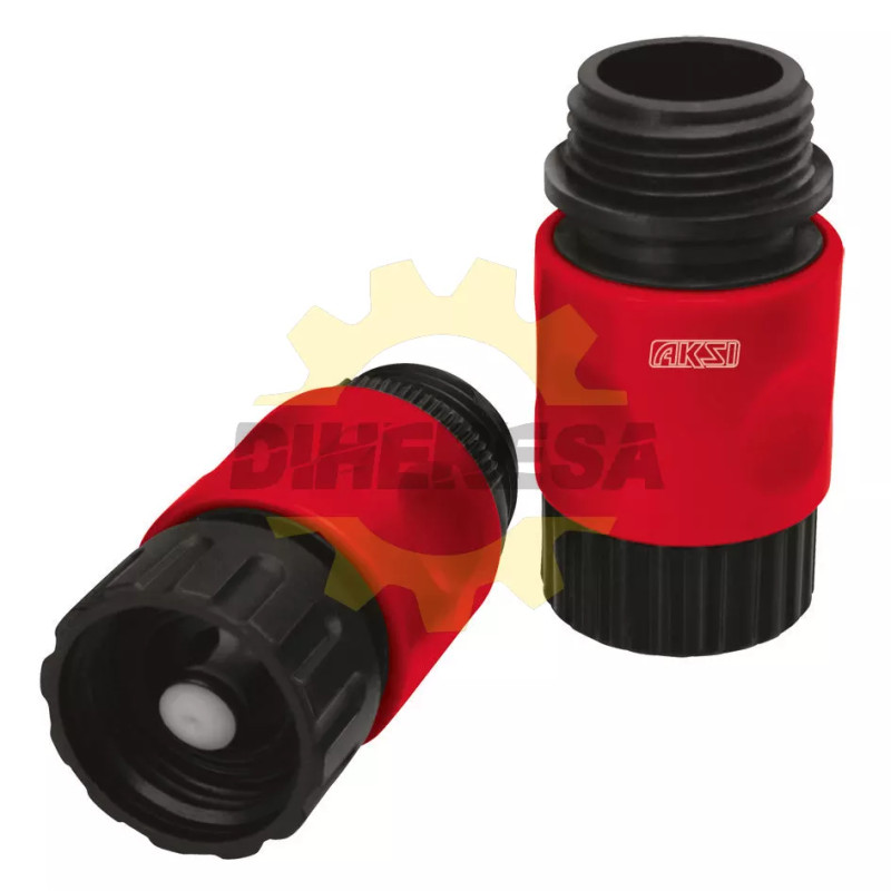 Juego De Conectores Rapidos De 4 Pzas.- Macho Y Hembra 3/4"