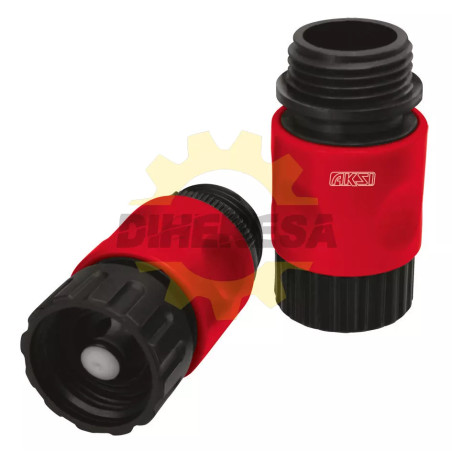 Juego De Conectores Rapidos De 4 Pzas.- Macho Y Hembra 3/4"