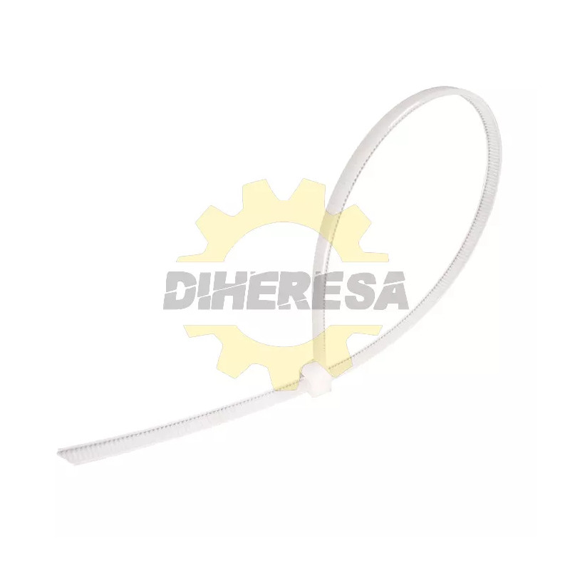 Cincho De Plastico De 200 X 3.6 Mm- Color Natural (50 Pzs Bolsa)