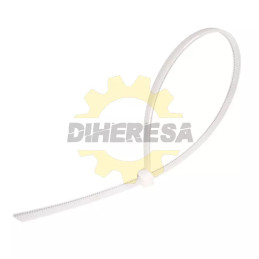Cincho De Plastico De 368 X 4.6 Mm- Color Natural (25 Pzs Bolsa)