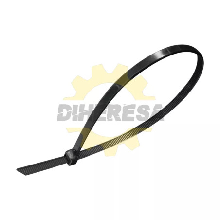 Cincho De Plastico De 500 X 4.8 Mm- Color Negro (25 Pzs Bolsa)