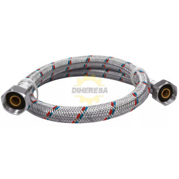 Manguera Flexible Para Fregadero De 55 Cm- 1/2" X 1/2"