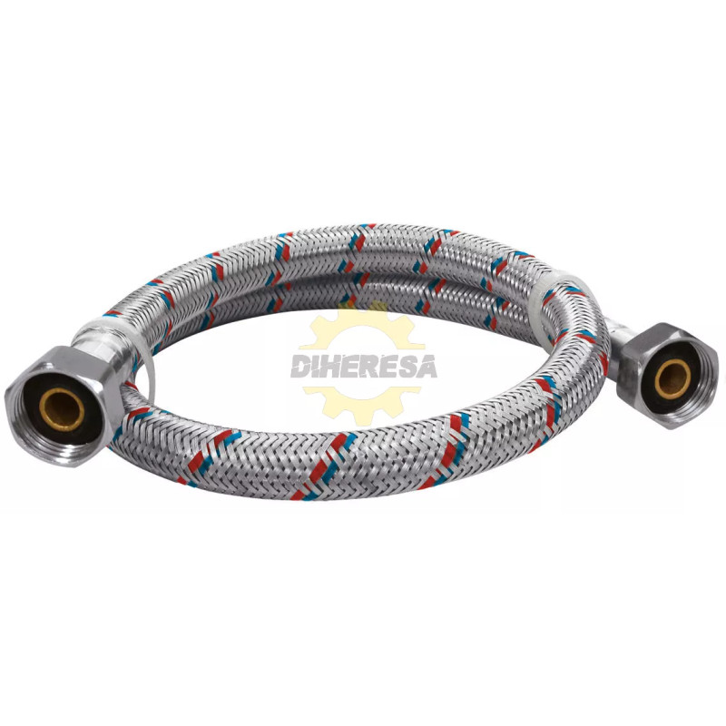 Manguera Flexible Para Fregadero De 55 Cm- 1/2" X 1/2"