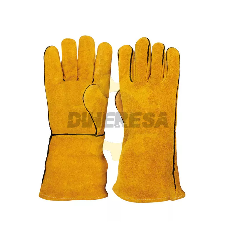 Guante De Carnaza Para Soldador